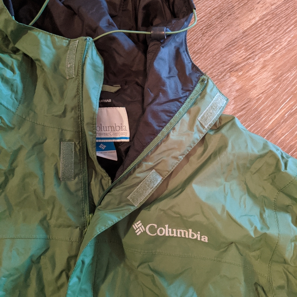 Men's Columbia Rain Jacket